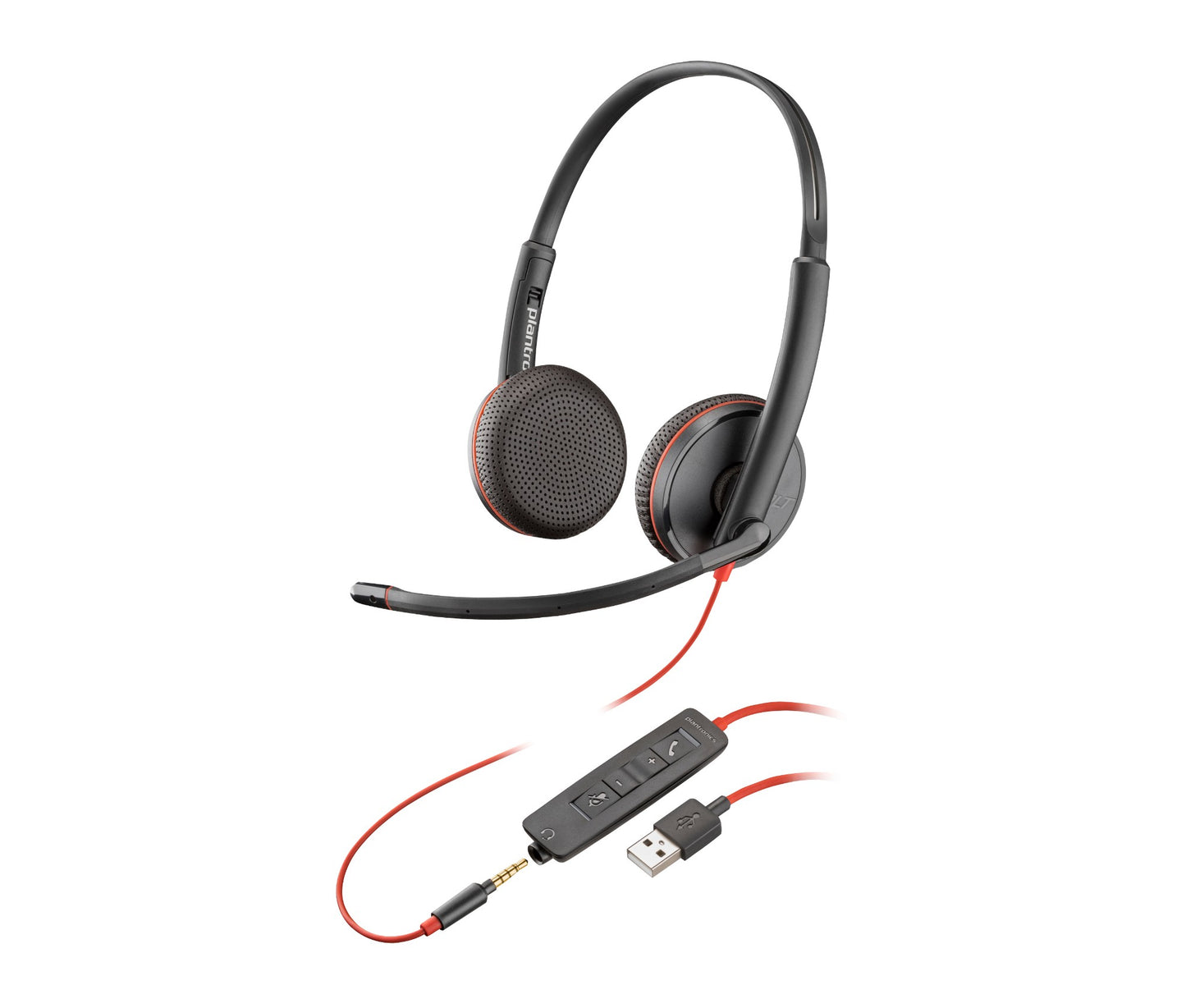 Poly 80S11A6 | Blackwire 3225 Stereo USB-A Headset