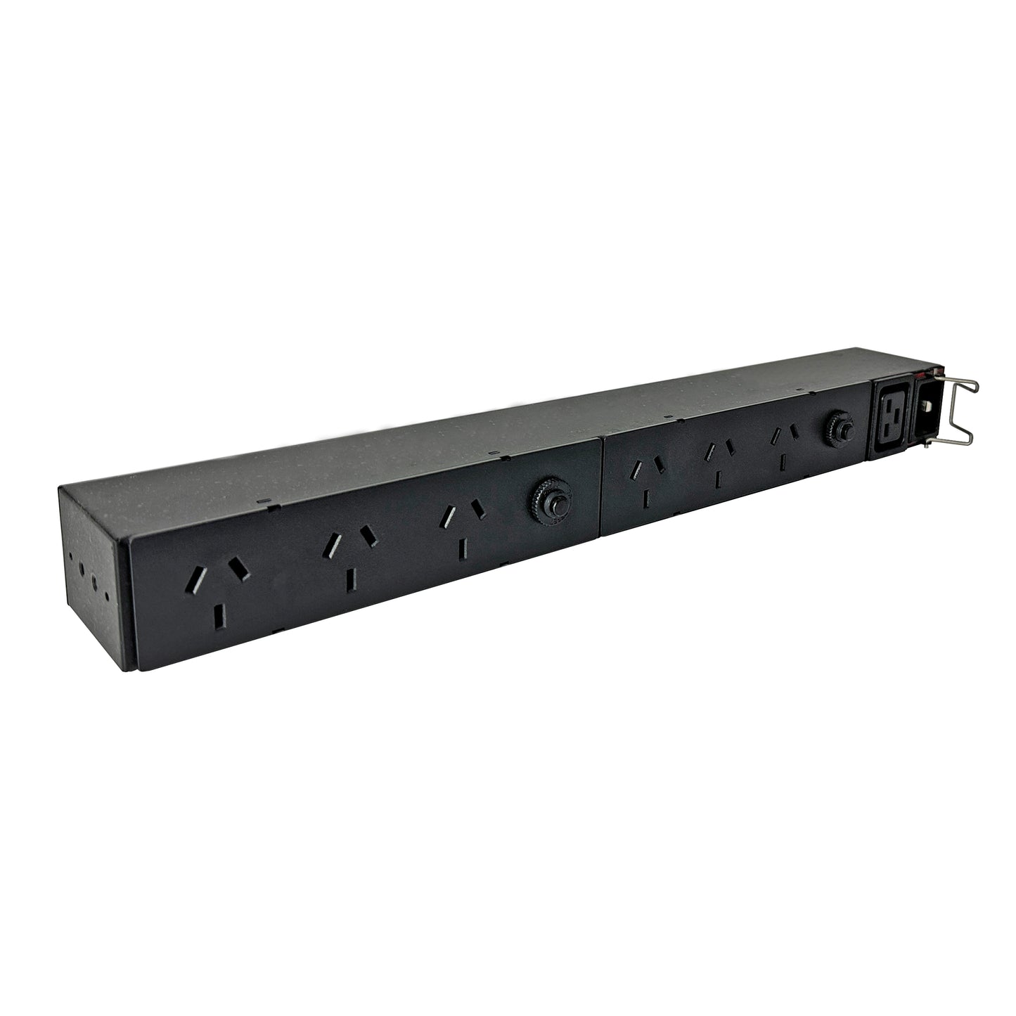 Eaton EFLX6AU FLEXPDU 1U black metal server rack power strip with switch