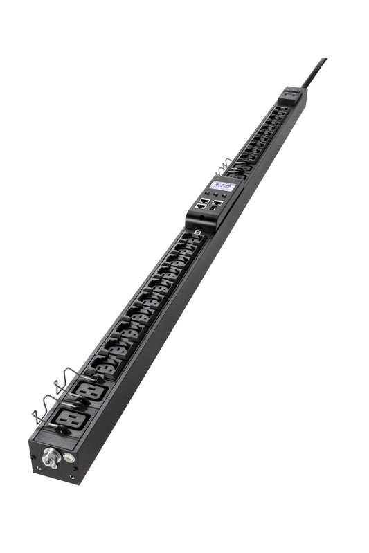 Eaton FLXTMI332C3 | FlexPDU G2 Metered Input 0U 3-Phase 32A PDU, IEC 309 Inlet, 18x C13 & 6x C19 Outlets