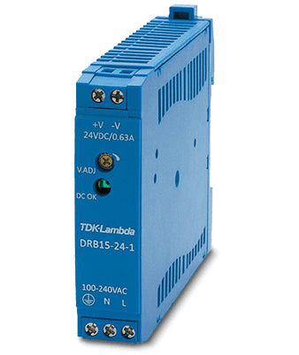 Allied Telesis AT-DRB15-24-1 | DRB15 DIN Rail Power Supply, 15W, 24V DC Output
