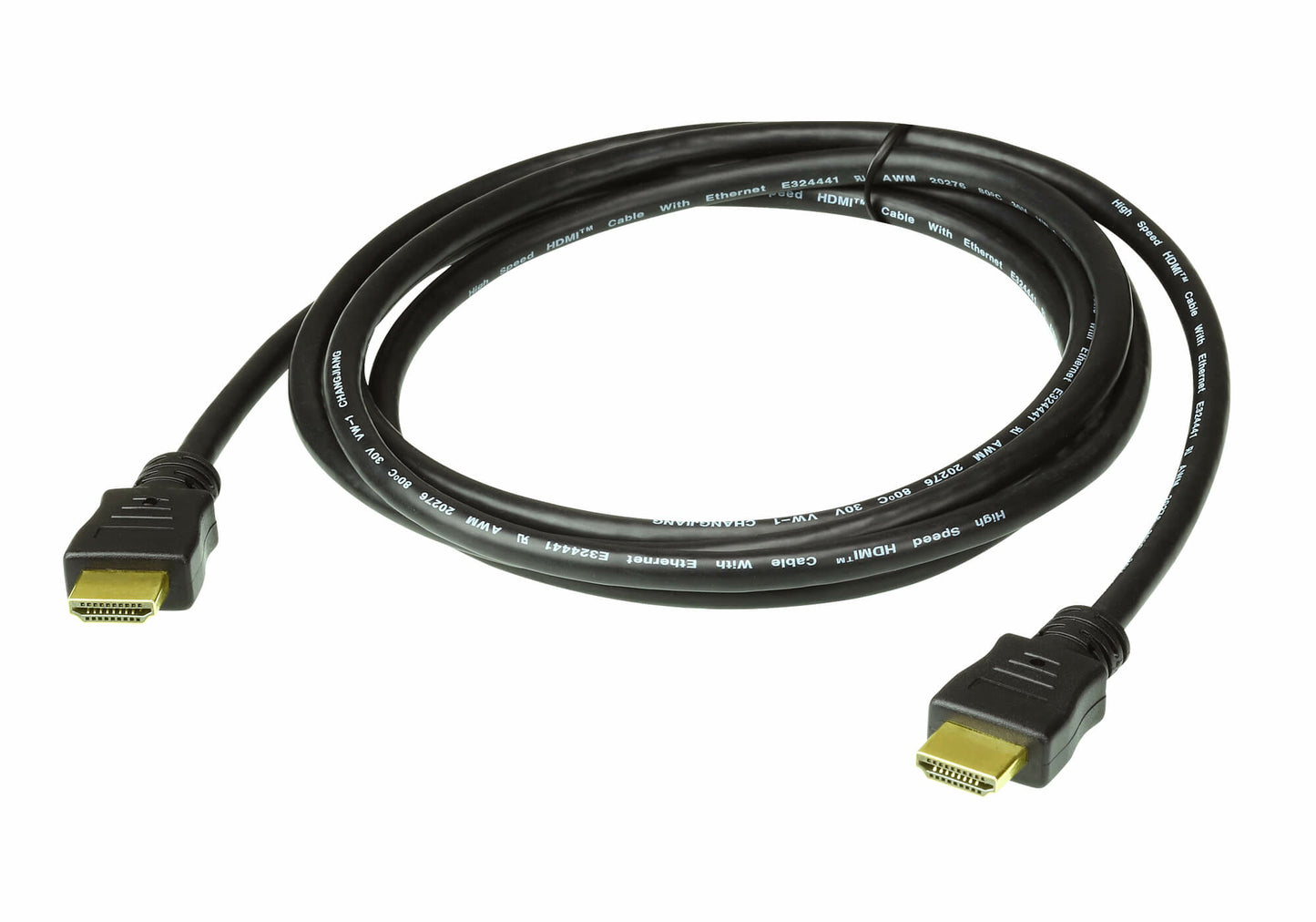 ATEN 2L-7D02H-1 | True 4K High Speed HDMI Cable with Ethernet, 2 m, 4096 x 2160 @ 60 Hz