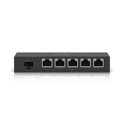 Ubiquiti ER-X-SFP-AU | EdgeRouter X SFP Router, 5x Gigabit PoE, AU Power Adapter
