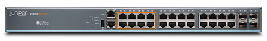 JUNIPER EX2300-24MP-VC | EX2300 24 Port Multi-Gigabit Switch with Virtual Chassis License