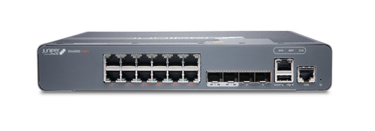 JUNIPER EX4000-12P | EX4000 12 Port Gigabit Ethernet PoE+ Switch with SFP+ Uplinks