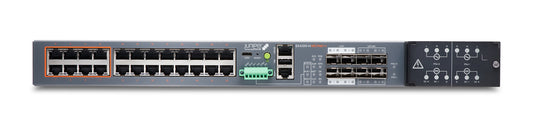 JUNIPER EX4100-H-24MP-DC | 4x10G 24 Port Hardened Switch with DC PSU, 8x 1/2.5G, 16x 1G, 4x 10G SFP+ Uplinks, MACSec AES256