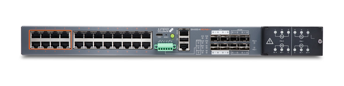 24f Rack Mount Juniper EX4100-H-2P-RMK | EX4100 Series Rack Mount Kit for EX4100 H 24 ...