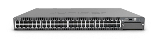 JUNIPER EX4400-48T-DC-AFI | 48-Port 1G Switch with 2x100G Uplink, DC Power, AFI Fan, MACsec AES256