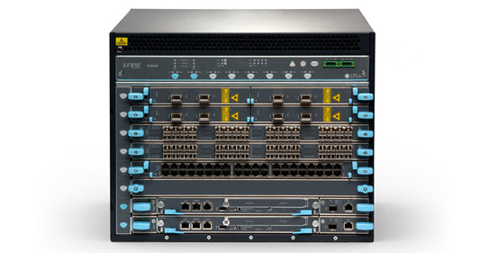 JUNIPER EX9208-BASE3C-AC | EX9200 Data Centre Switch Chassis with Passive Midplane and Routing Engine