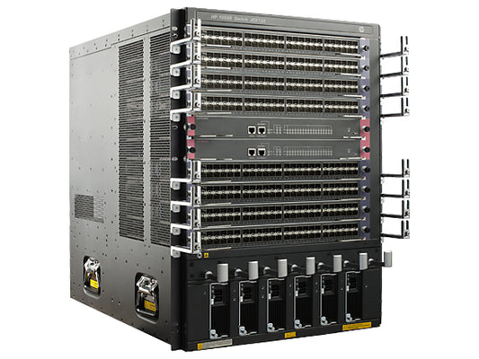 HPE JC612A | FlexNetwork 10508 switch chassis 14U, Black