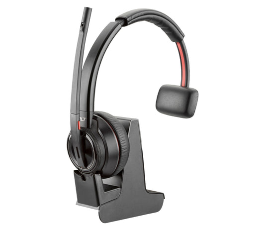 Poly 8D3E9AA | Savi S8210 DECT Headset, USB-A, Mono, 180m Range, 13h Talk Time