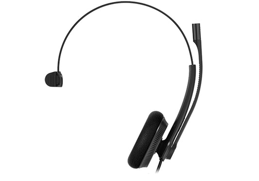 Yealink UH34L-Mono-UC | UH34 Lite Mono UC USB Headset, USB-A, Noise Cancelling Microphone