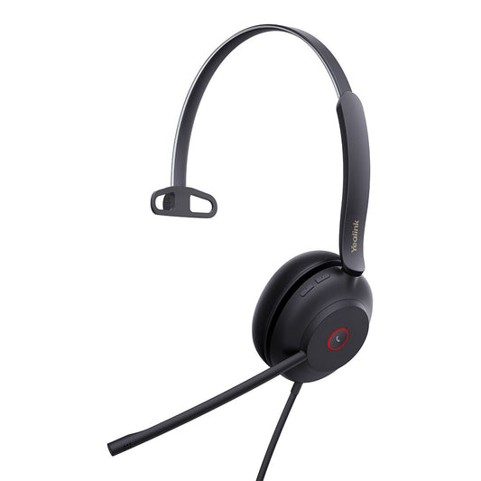 Yealink UH37-M-UC-C | UH37 Mono USB Wired Headset, UC, USB-C, 35mm Speaker, Busylight, HD Audio