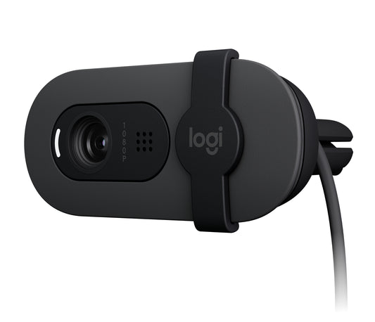 Logitech 960-001587 | 1080p Webcam, USB, Graphite, 2 MP, HD Video Conferencing
