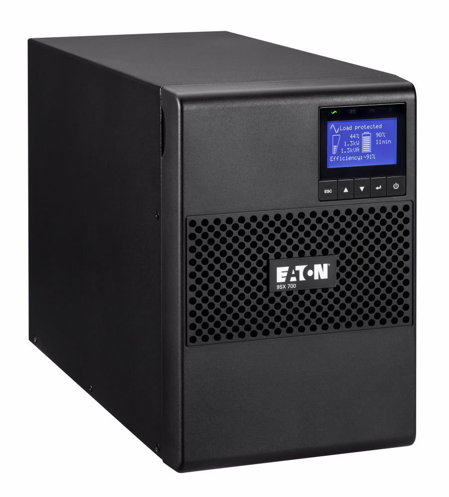 Eaton 9SX700 | 9SX Series On-Line Tower UPS, 700VA/630W, 240V, 6 AC Outlets
