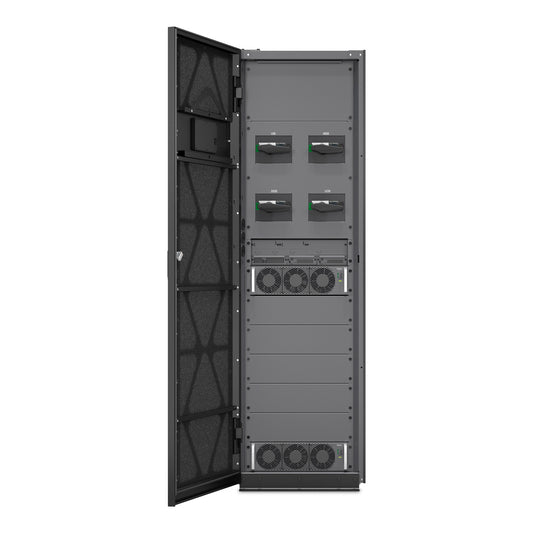 APC EMUPS50K250PBHS | Easy UPS 3-Phase Modular 50kW Scalable 250kW, 400V, 4 Switches, Black