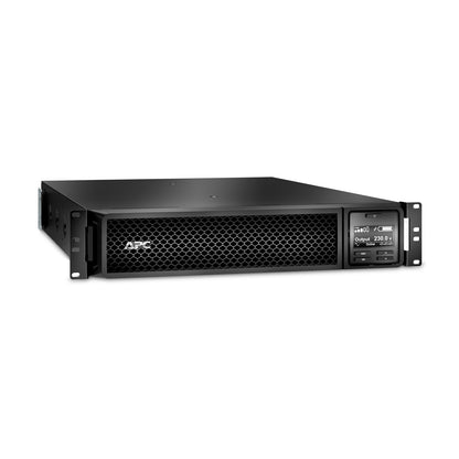 APC SRT2200RMXLI rack-mount UPS 2200VA with mesh panel and display