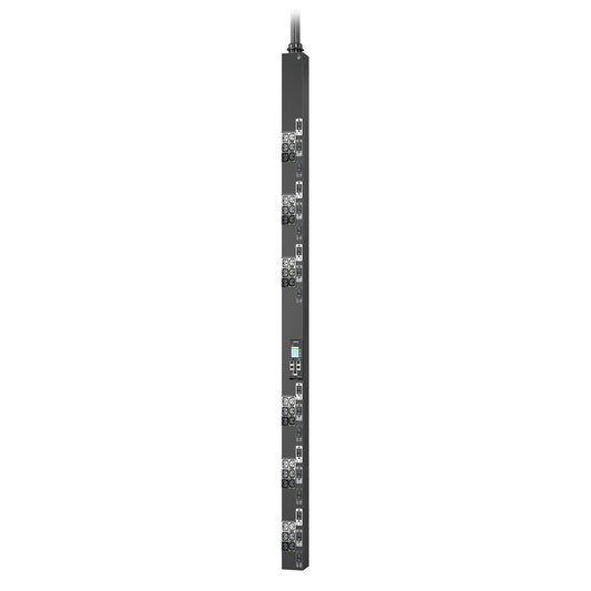 Black metal apc netshelter switched 0u rack pdu with digital display 36 outlets 3-phase 415v 100a power distribution unit