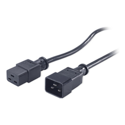 APC AP9892 NetShelter black power cord C19 to C20 0.6m with 3-prong and 2-prong IEC connectors