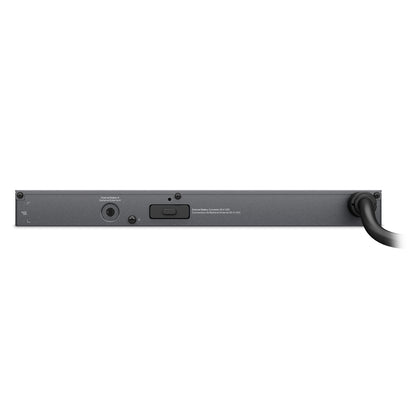 APC SRTL50RMBP1U-LI rear black metal rack-mount PDU with IEC and battery port