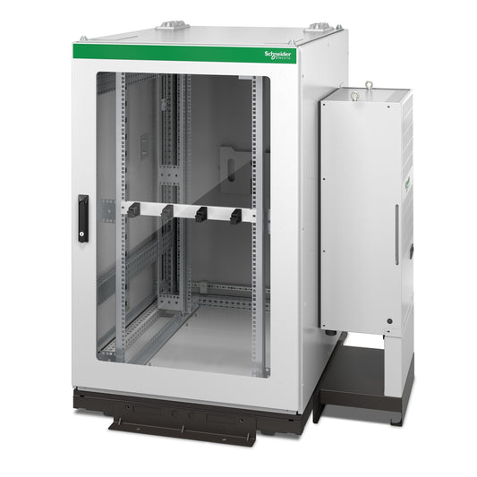 APC MDC24UR1KACI | EcoStruxure Micro Data Center 24U Rack, 1kW AC Cooling, 230V, 50/60Hz, 1300Hx1060Wx1000D mm