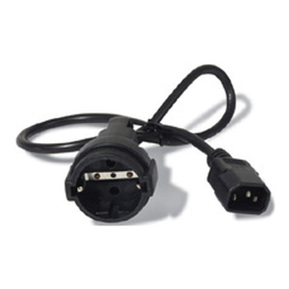 APC AP9880 NetShelter C14 to CEE 7/7 Schuko power cord 0.6m black