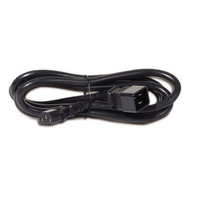 APC AP9879 NetShelter black coiled C13 to C20 power cord 2.0m