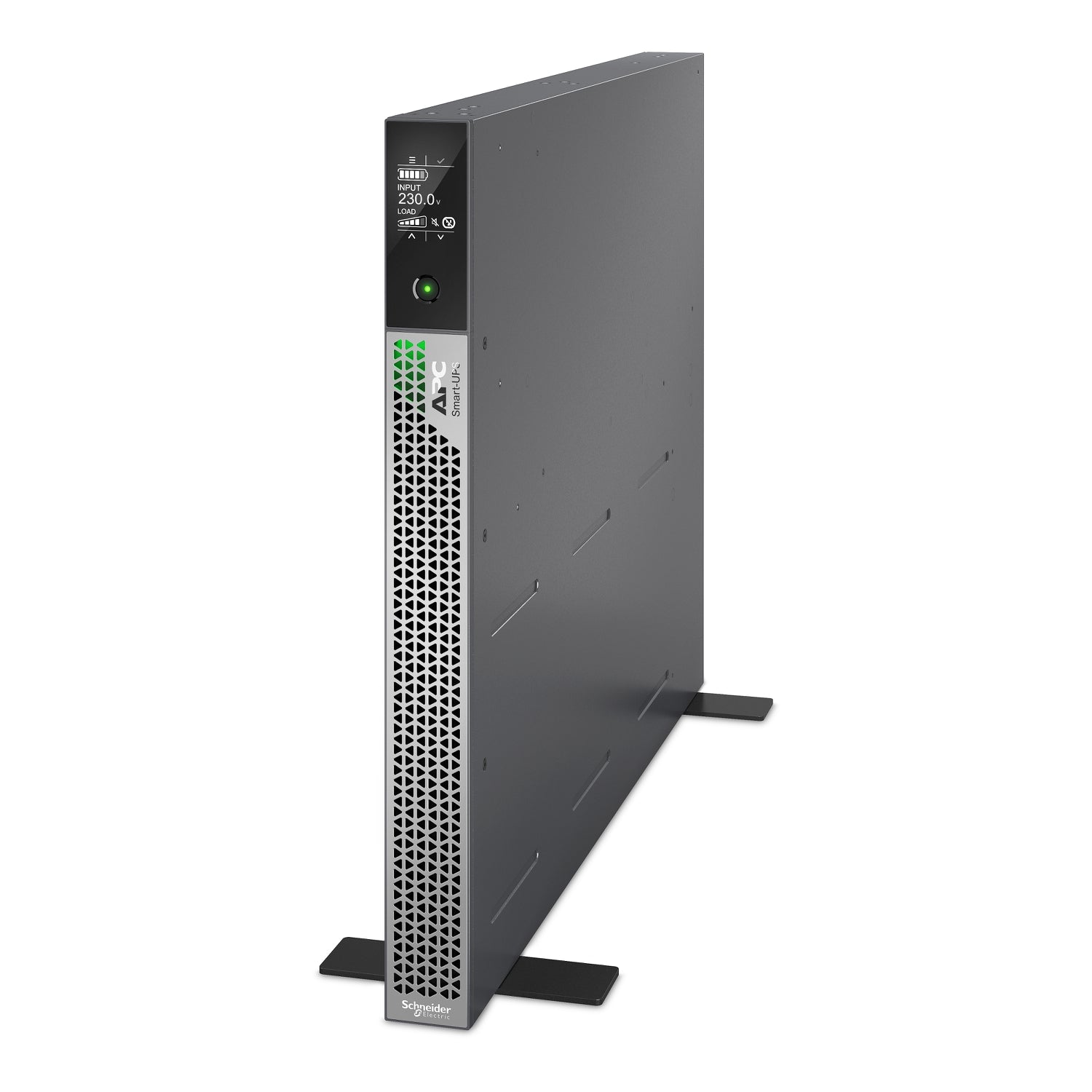 APC SRTL3KRM1UINC Smart-UPS Ultra Li-Ion 3kW black metal 1U rack with display and grille