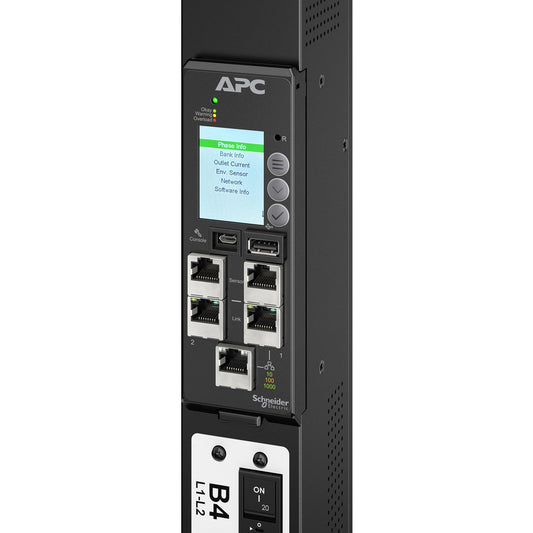 APC APDU9640NMC3 | APC NetShelter Rack PDU Advanced Network Management Card 3, Power Distribution, Rack Mount, Network Connectivity