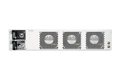 Fortinet FDD-2000E server rack with perforated panels and drive bays