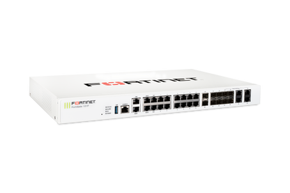 Fortinet FG-101F-USG white FortiGate 101F with black ports, red logo