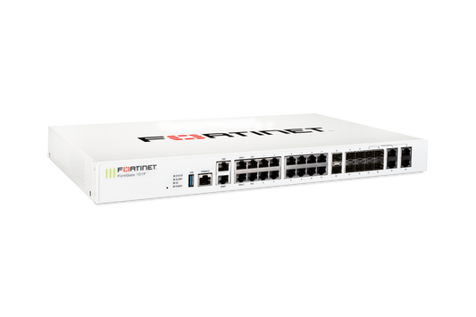 Fortinet FG-101F-USG white FortiGate 101F with black ports, red logo