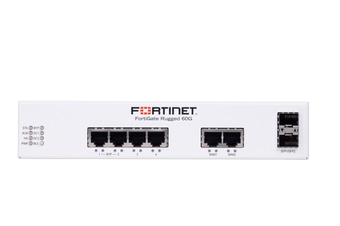 Fortinet FGR-60G | FortiGate Rugged 60G Industrial Firewall, IP40, 4 x 1GbE LAN, Dual WAN, 2 x SFP