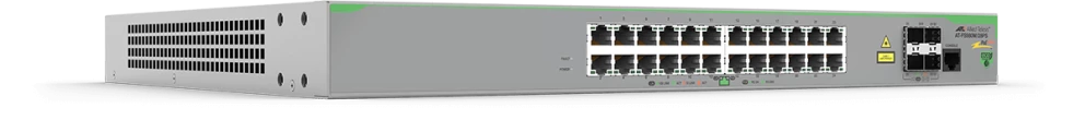 Allied Telesis AT-FS980M/28PS-40 | 24 x 10/100TX PoE+ Ports, 4 x 100/1000X SFP Uplink/Stacking Ports, AU Power Cord