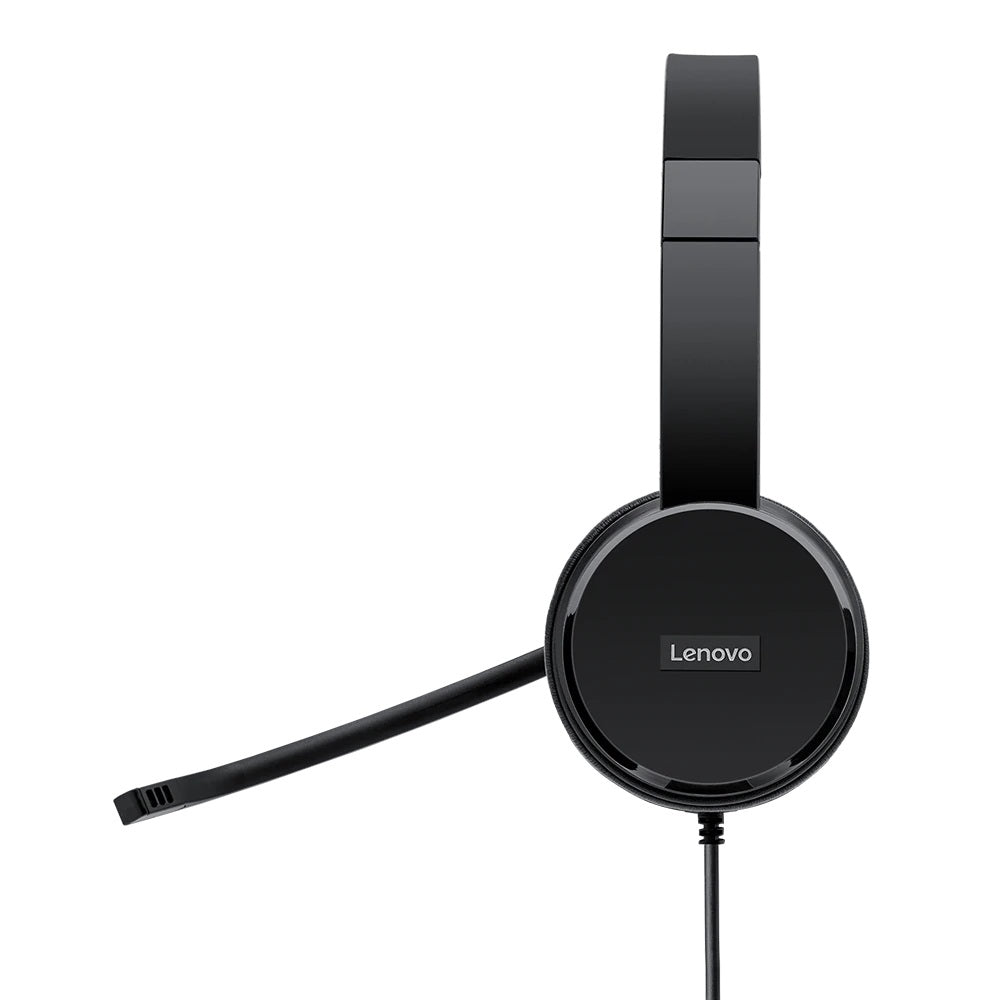 Lenovo 4XD0X88524 | Wired Headset, USB, Noise-Canceling Mic, Office/Call Center