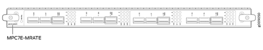 Juniper MPC7EQ-MRATE-B | MPC7E 12-Port QSFP+/QSFP28 Multirate MX Line Card, HQoS