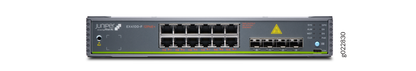 Juniper EX4100-F-12P | EX4100 Series 12 x 1GbE PoE+ Ports, 2x10G Uplinks, Fanless Switch