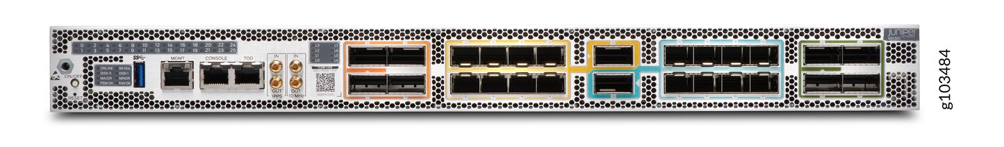 Juniper MX301-M-BASE-AC-FS | MX301 1RU Edge Router, 1.6 Tbps, 26-Port, 64GB RAM
