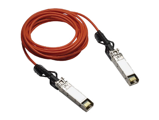 Aruba Instant On R9F84A | 10G SFP+ to SFP+ 3m DAC Cable, Orange, High-Performance Networking