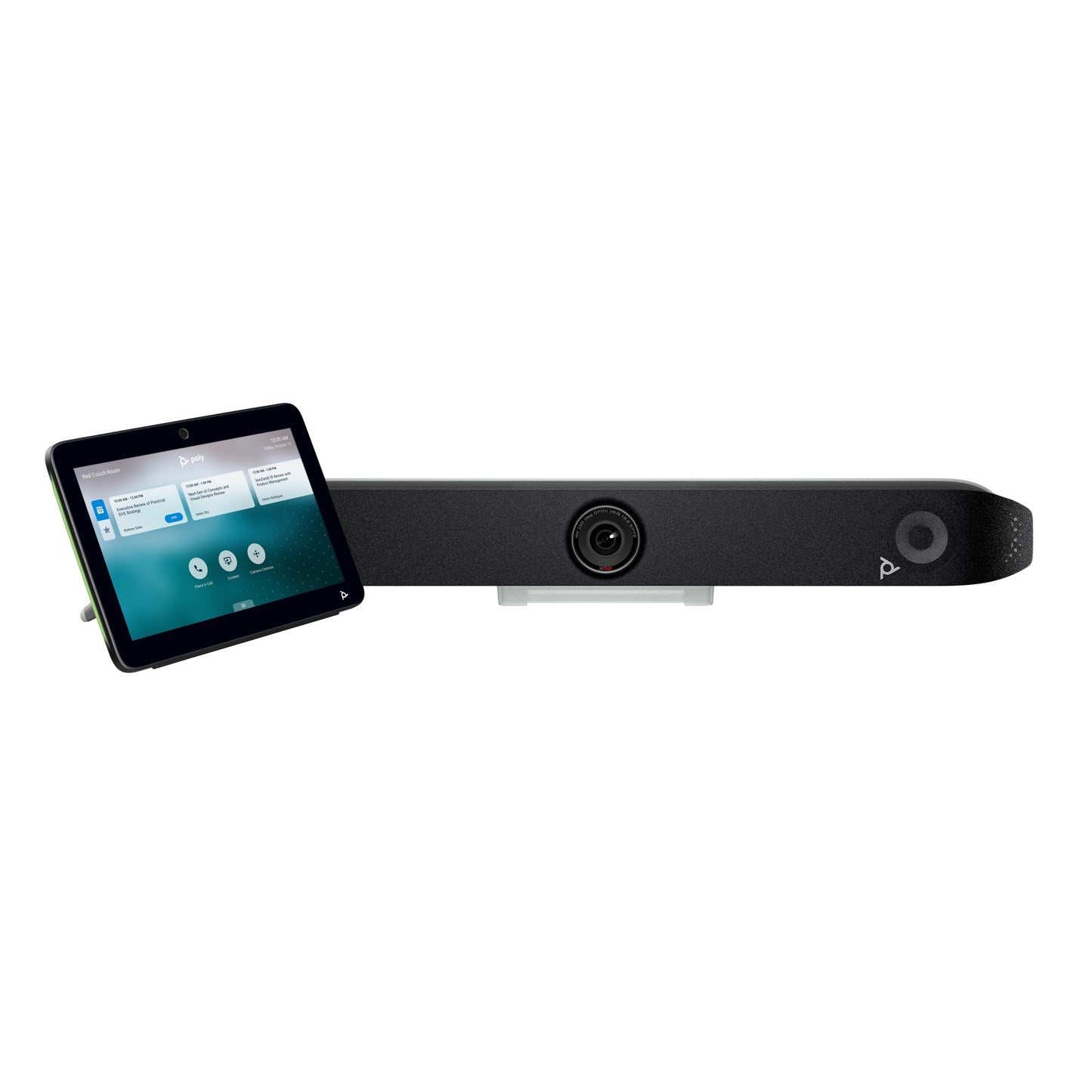 Poly 8D8L1AA | Studio X52 Video Bar & TC10 Controller Kit, 4K Ultra HD, 20 MP Camera