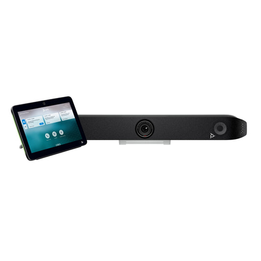 Poly 8D8L1AA | Studio X52 Video Bar & TC10 Controller Kit, 4K Ultra HD, 20 MP Camera