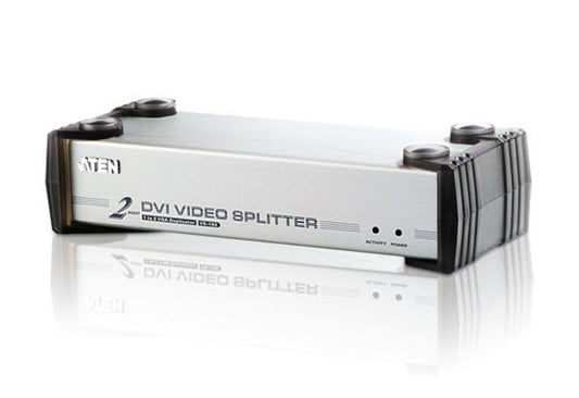 ATEN VS162-AT-U | VS162 DVI-I Video Splitter, 1 x In / 2 x Out + Audio, 1920x1200@60Hz