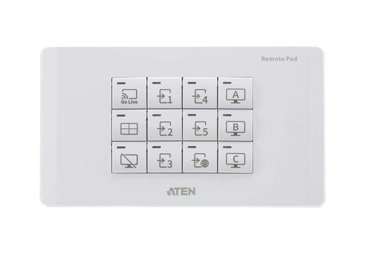 ATEN VPK312K1-AT-U | VPK312K1 4-Key IP Control Keypad, White, Ethernet