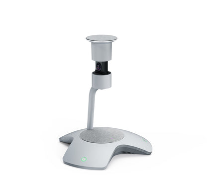 Yealink SmartVision-60 silver conference camera with curved stand
