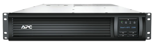 APC SMT2200RMI2UNC | 2200VA Rackmount 2U Line Interactive UPS, 230V, 8x IEC C13 + 2x IEC C19, Network Card, AVR, LCD Display