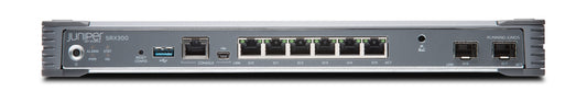 Juniper SRX300-SYS-JB-T | SRX300 Series Firewall, SRX300 Services Gateway, 8 x 1GbE Ports, 4G RAM, 8G Flash