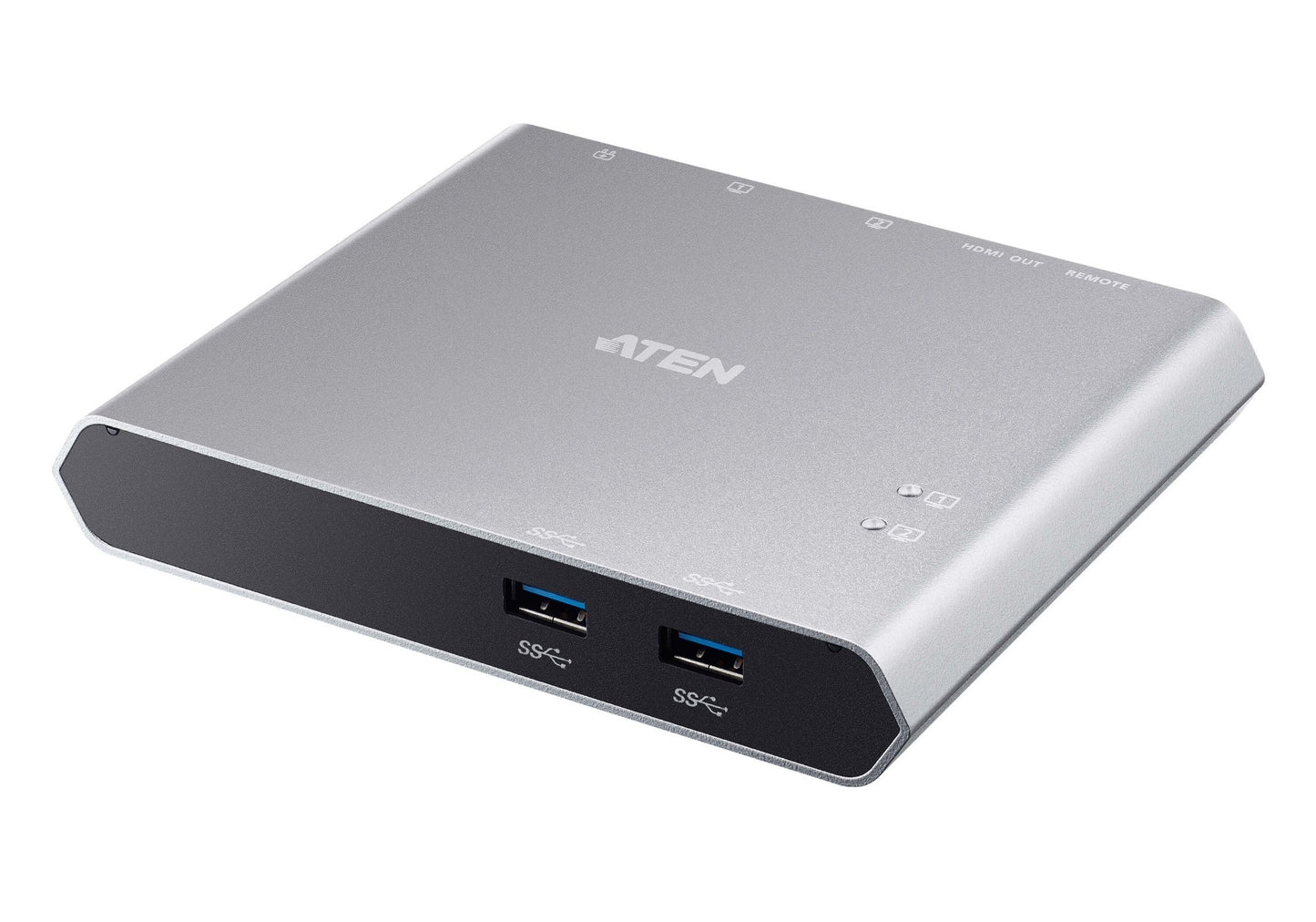ATEN US3310-AT | US3310 | 2-Port USB-C Dock Switch, 4K HDMI@30, 2 x USB 3.2 Gen 1, 85W PD