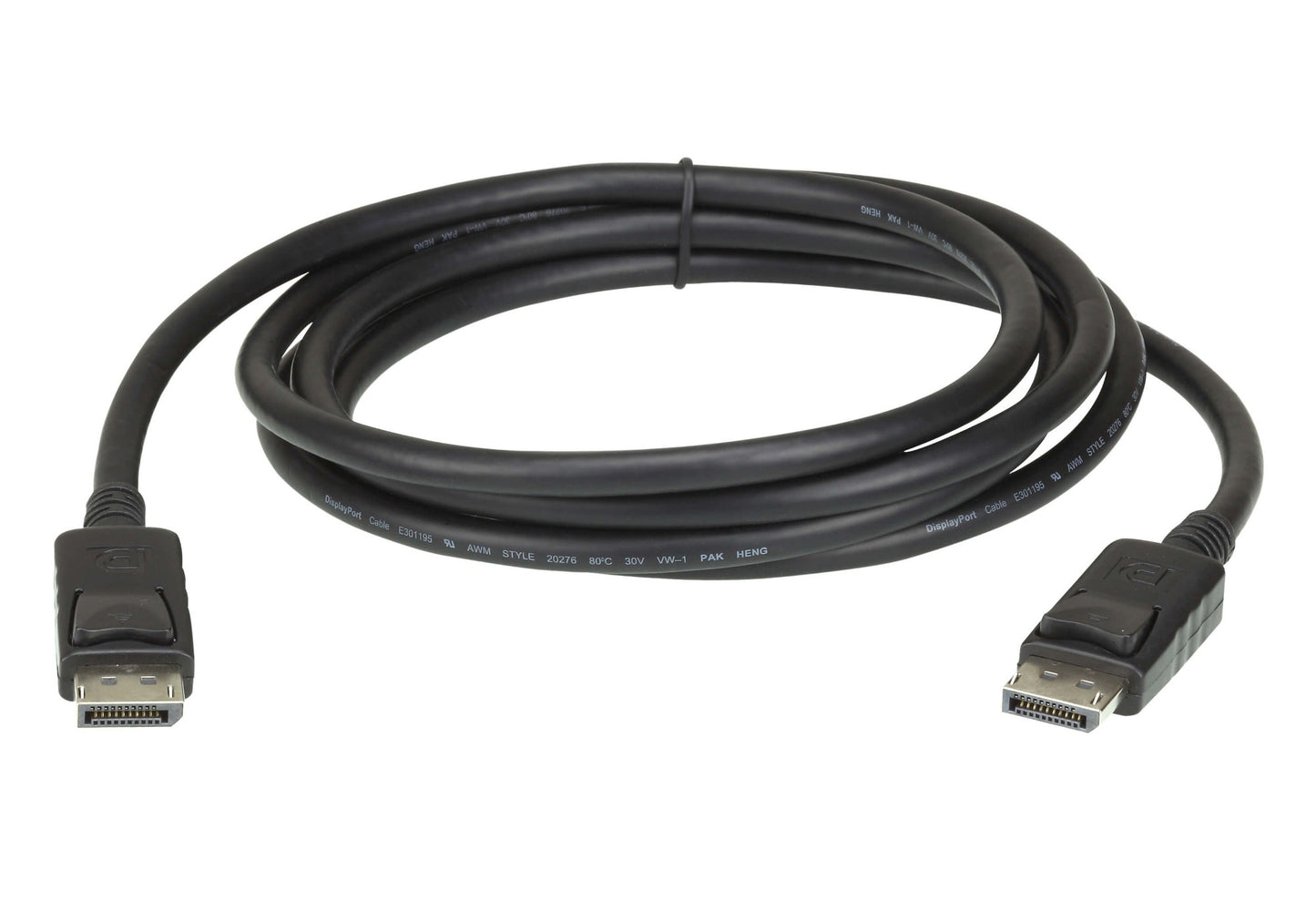 ATEN 2L-7D02DP | 2L Series DisplayPort Cable  2 m, 4K@60Hz, 28 AWG, Black