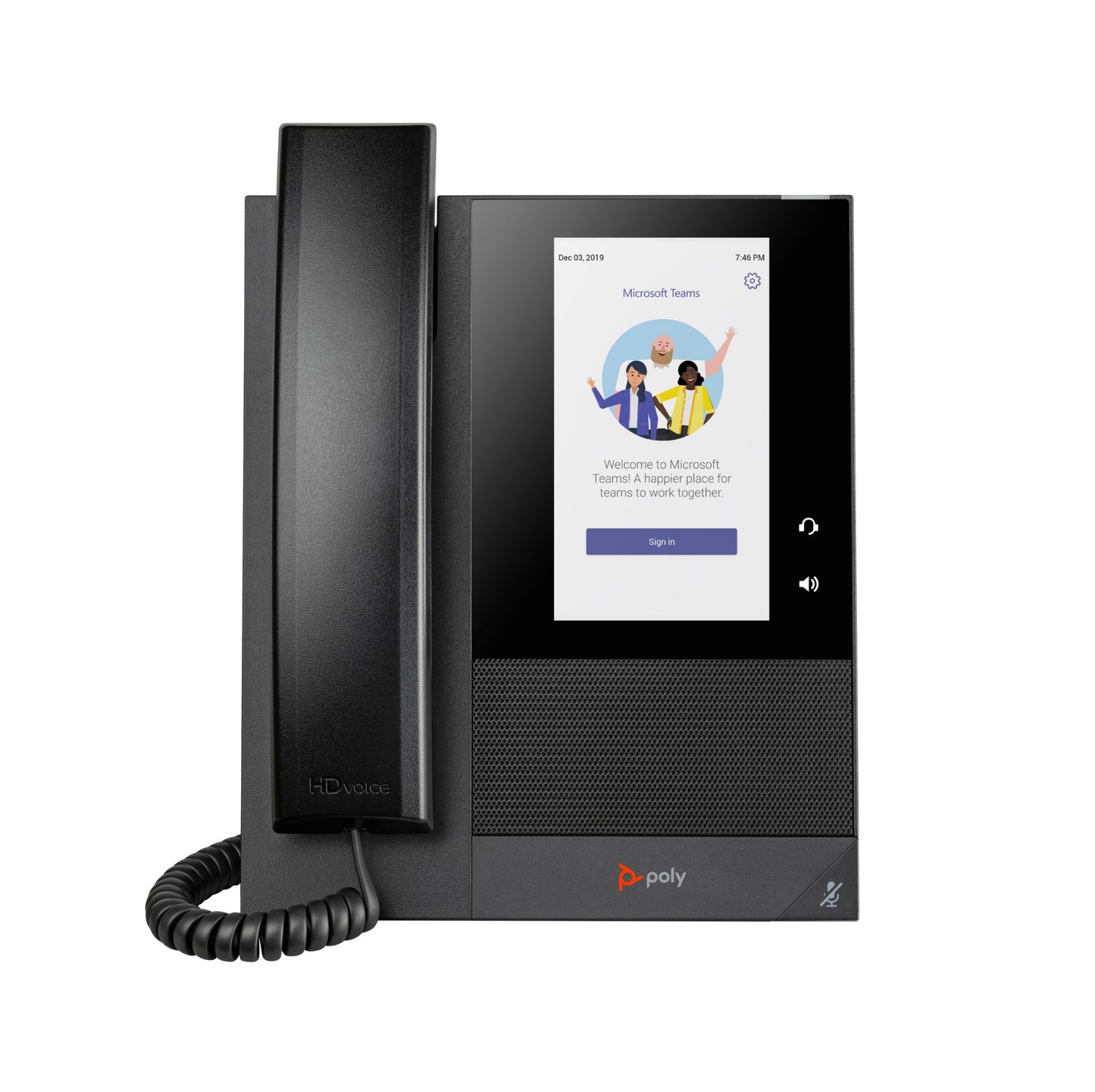 Poly 848Z8AA | CCX 400 Business Media Phone for Microsoft Teams, PoE