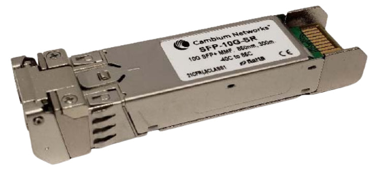 Cambium Networks SFP-10G-SR | 850nm, 300m, LC Connector, 10GBASE-SR SFP+ Transceiver