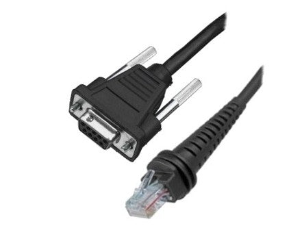 Honeywell CBL-020-300-S00 | 3m RS232 Serial Cable, DB9 Connector, Black